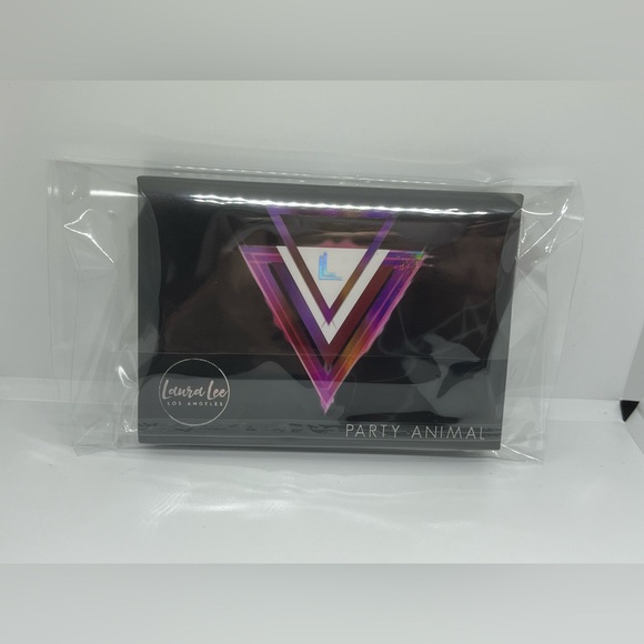 Laura Lee Party Animal Eyeshadow Palette & Wet n Wild Angled & Smoky Liner Brush - Picture 9 of 10